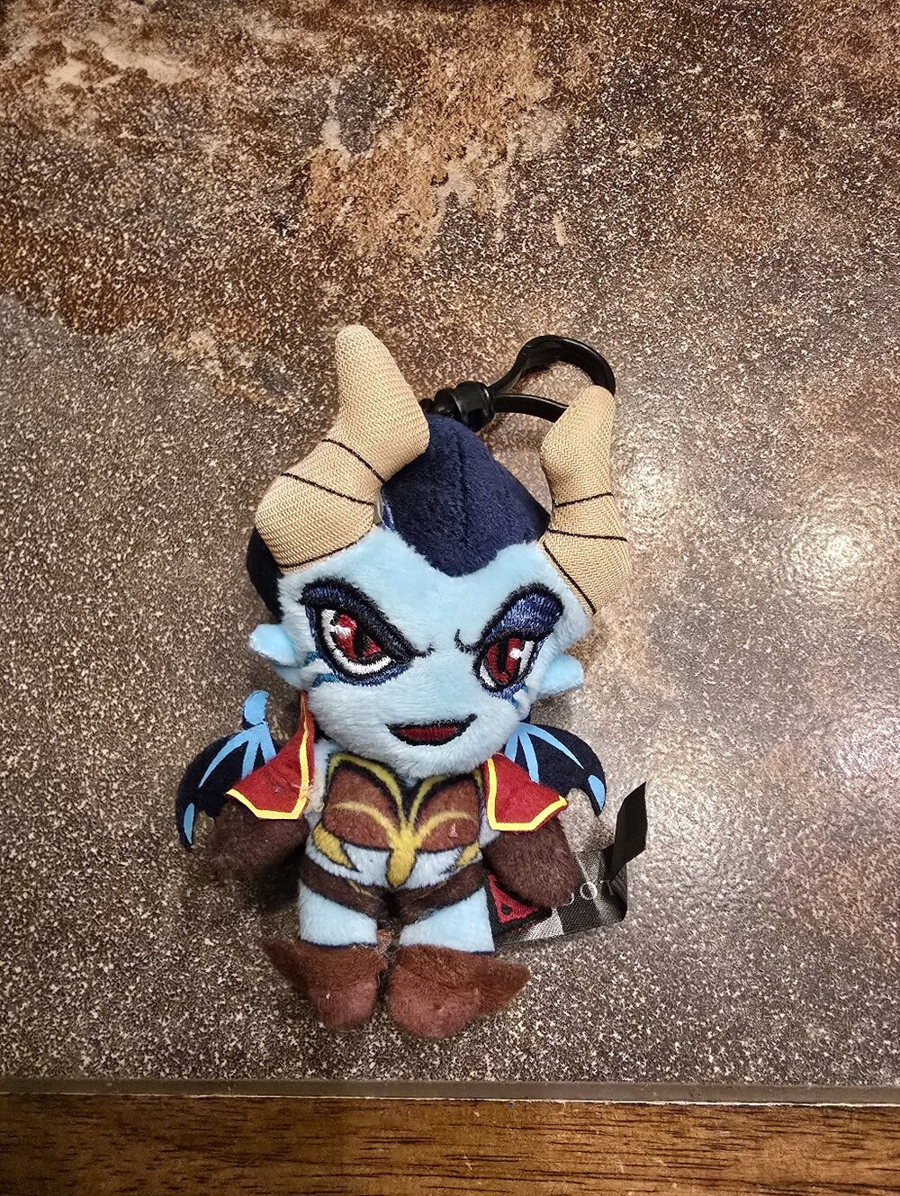 Dota 2 QUEEN of PAIN Plush Toy Plushie Valve Steam Artifact Keychain